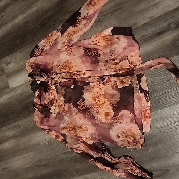 JOHNNY WAS CARINA SILK BLOUSE SIZE L - Picture 5 of 6